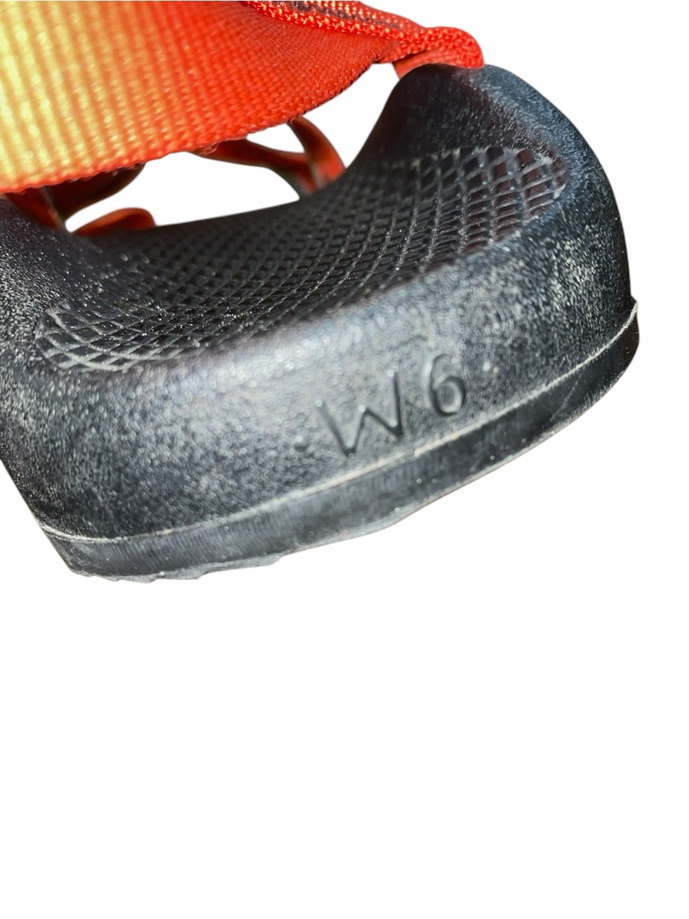 Chaco Orange & Black Z-Strap Sport Sandals Women’s 6 Outdoor Hiking - Picture 3 of 3